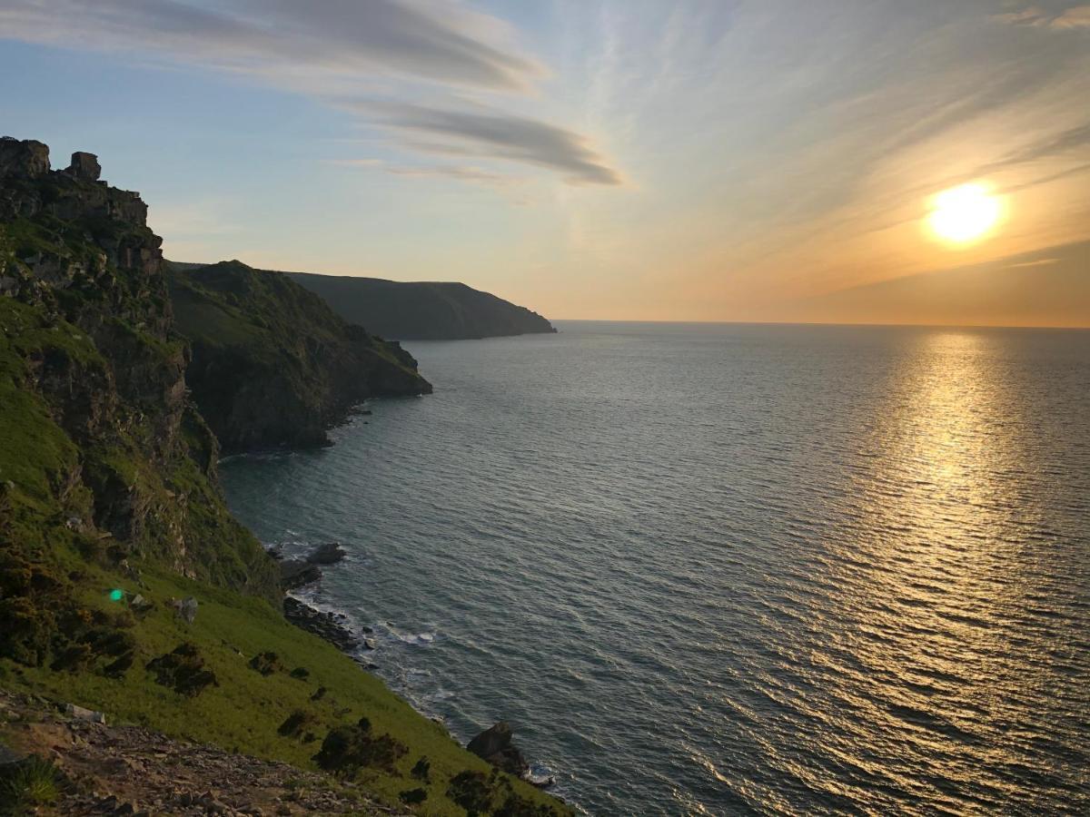 The North Cliff Hotel Lynton Exteriör bild