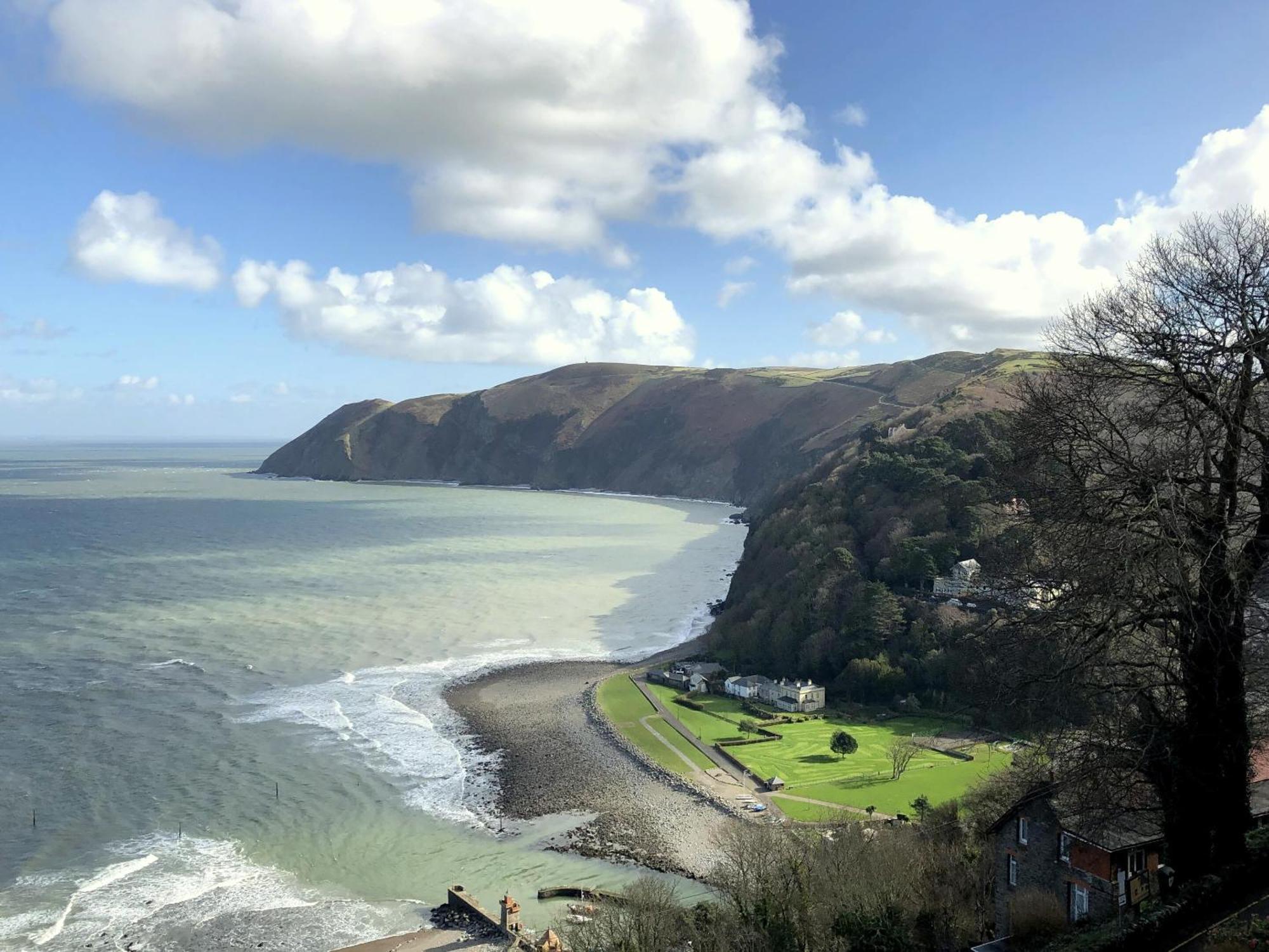 The North Cliff Hotel Lynton Exteriör bild