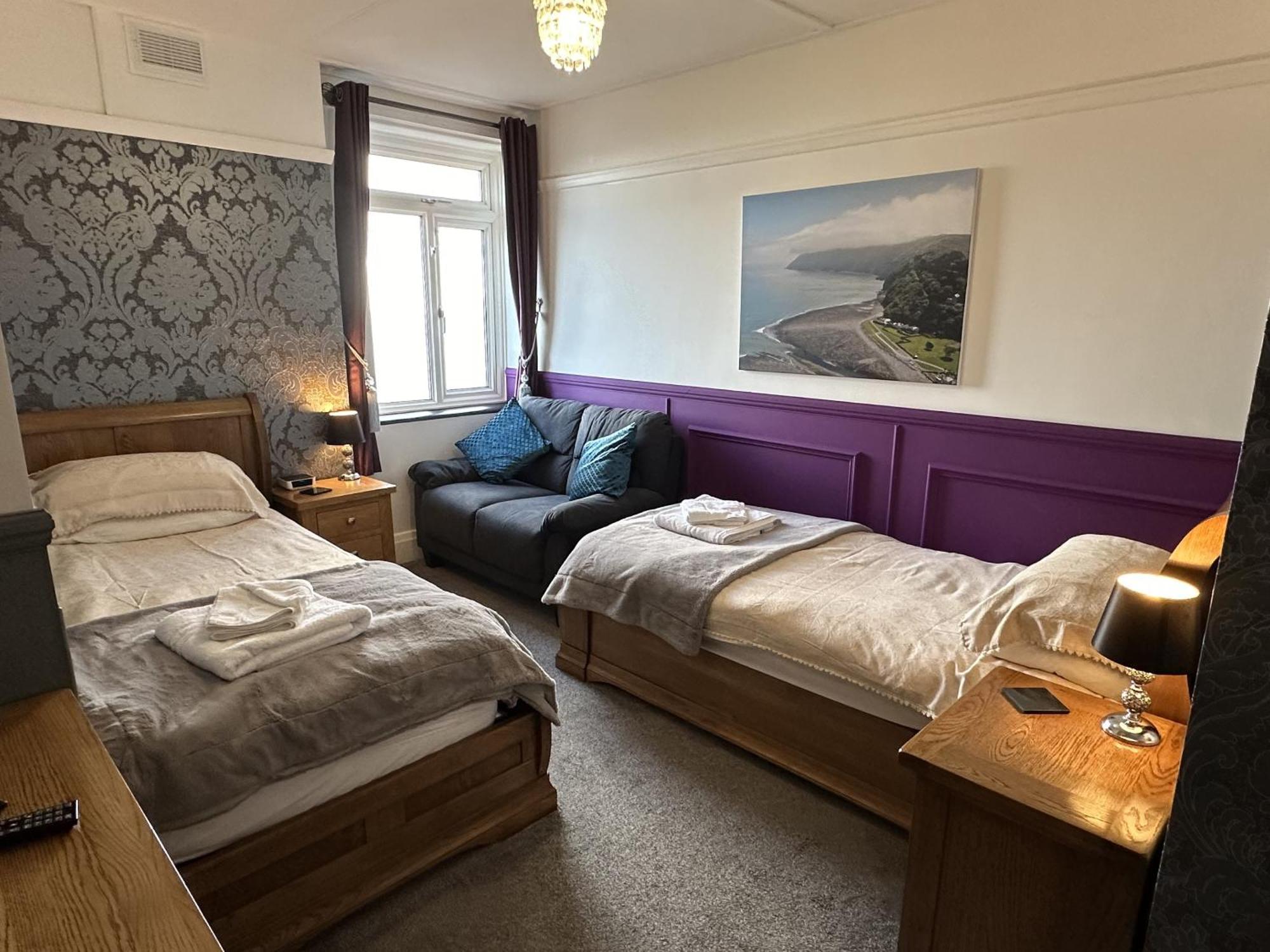 The North Cliff Hotel Lynton Rum bild